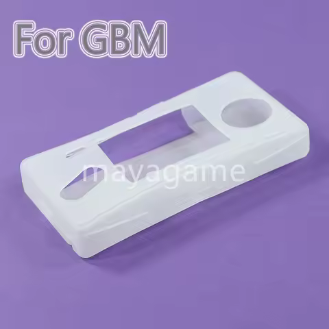 1pc For GBM Soft Transparent Protective Shell For GameBoy Micro Anti-Scratch Silicone Case
