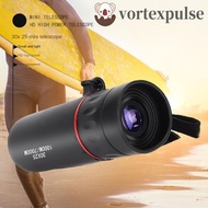 VORTEXPULSE Monocular Telescope Adjustable Focal 8X Scope Portable Optics High Magnification
