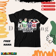 Boys' and Girls' Tops with Dhot Animation Motifs Kona, Dhot, Robi, Peot Viral - Gang 4G Jersey Shirt
