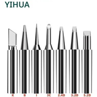 YIHUA ทองแดงบริสุทธิ์บัดกรีเหล็กเคล็ดลับสําหรับ BGA เชื่อม-คุณภาพสูงเครื่องมือบัดกรี 902 สําหรับ 995