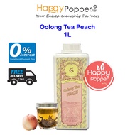 HAPPYPOPPER Freenow Coconut Milk 980 ml Ready To Use Premium Tea Base Jasmine Green Tea 1L Teh Bunga