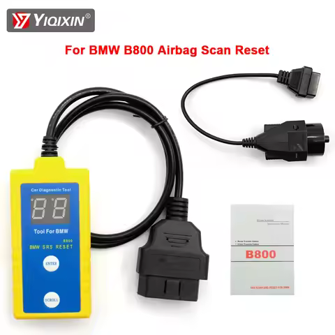 For BMW B800 Airbag Scan Reset Tool For BMW E36 E46 E34 E38 E39 Z3 Z4 X5 1994-2003 Auto Repair Read 