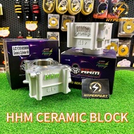 HHM RACING CERAMIC E1 BLOCK SET LC135 Y15ZR 57MM 60MM 62MM 63MM 65MM UNTUK MOTOR LC135 Y15ZR