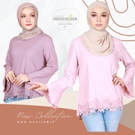 Baju Wanita Lengan Panjang | Blouse Plus Size Muslim fashion | Blouse Lengan Panjang | Baju Wanita P