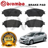 BREMBO Toyota Caldina GT4 Turbo ST246 2002-07 Front Rear Disc Brake Pad