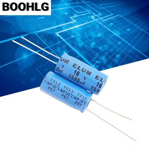 5PCS 16V 1000uf 25V 1000uf NP Non-Polar Audio Electrolytic Capacitor 16V 1500uf 10X22mm