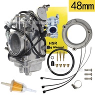 HSR48mm 42-6265 Race Fit Polished Finish 42-6265摩托车化油器