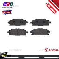 ผ้าดิสเบรคหน้า NISSAN X-TRAIL T30 2001-2007 TERRANO R50 1995- ELGRAND E50 E51 HONDA ELYSION 2004- P5