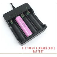 Charger 1/2/4 Slot For 3.7V, 4.2V Rechargeable Li-ion Battery 18650