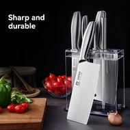 Chefs Knife 7-Piece Set Kitchen Stainless Steel Knife Set Home Cleaver Cooking Knives