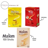 (100 Sachets) Maxim Coffee Korea Original / Kopi Instan Premium / Kopi