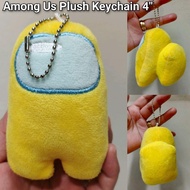 -` ́- Among Us Bag Charm / Keychain 4" Hobbies and Collections