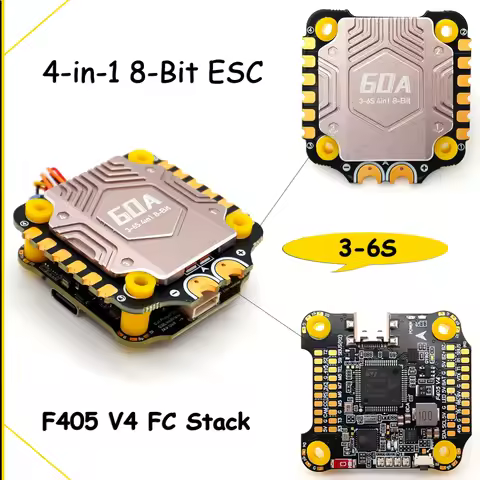 F405 V4 FC F4 Stack Flight Control BLS 4-in-1 60A ESC Speed controller 3-6S 30x30mm for 5-8inch FPV 