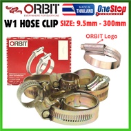 (100% ORIGINAL) ORBIT HOSE CLIPS / HOSE CLIP / HOSE CLAMP (MADE IN THAILAND) OOO# - 13# / 9MM - 300M
