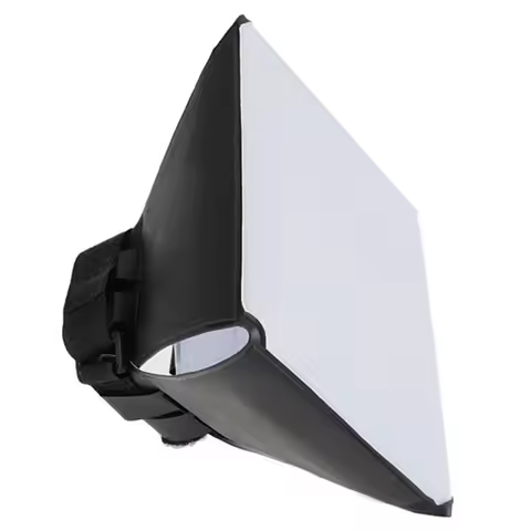 GloryStar Camera Photo Universal Foldable Soft Box Flash Diffuser Softbox for Canon 580EX 550Ex 540E
