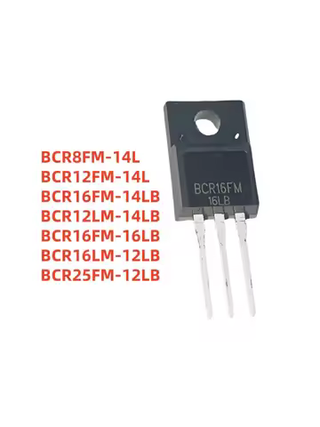 10PCS BCR12LM-14LB BCR12FM-14L BCR8FM-14L BCR25FM-12LB BCR16LM-12LB BCR16FM-16LB BCR16FM-14L TO-220F