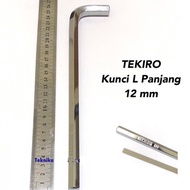 Kunci L 12 mm Long Panjang TEKIRO ORIGINAL 12MM HEY KEY