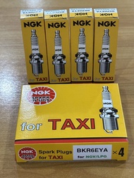 NGK หัวเทียน For Taxi และรถทั่วไป BKR6EYA11 for NGV/LPG (แพ็ค 4 หัว)
