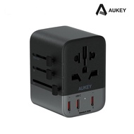 (💯 % Original) Aukey PA-TA07 35W Travel Mate Universal Adapter (Grey)