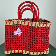 Bag Buatan Rotan Bag Rotan Woman Beg Rattan Beg Handmade Beg 藤制手提包 天然工艺