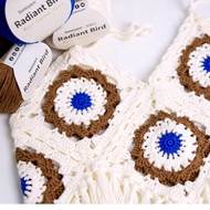 Radiant Cotton Yarn, Baby Cotton 100% Yarn Roll 50gr