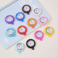 Nurse Watch Round Silicone Medical Wall Watch Watch Pocket Watch Nurse Chest Watch Quartz Watch Nurs
