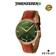 Revelot Universal Olive Rosegold 36mm Watch