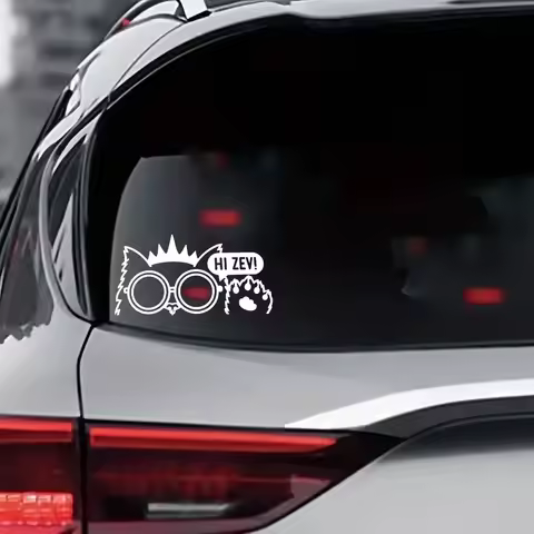 Princess Donut Car Window Decals, Dungeon Crawl Car Decals, Vinyl Stickers for Car Window Decoration