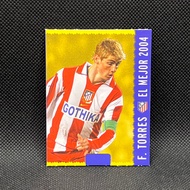 FERNANDO TORRES #552 AT. MADRID 2004-2005 THE BEST FOOTBALL CARD MUNDICROMO trading Athletico Liverp