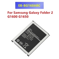 EB-BG160ABC แบตเตอรี่ Samsung Galaxy Folder 2 G1600 G1650 Folder2แบตเตอรี่โทรศัพท์1950mAh