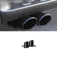 ชุดแต่ง GWM Tank 300 Tank 300 2025 สแตนเลสสีดำสีเงินท่อไอเสียคู่ด้านข้างรถ ท่อไอเสียจำลอง