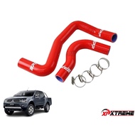 Silicone Radiator Hose Kit For Mitsubishi Triton 2.5 4D56 Turbo Diesel 2005-2014 Triton