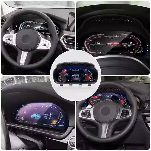 2024 Latest Original Digital LCD Instrument Panel for BMW 5 Series F10 F11 F12 F15 F16 F18 F25 F26 C