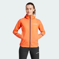 Women's Running Jacket Rainproof Orange Adidas Terrex IP1499