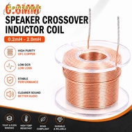 PINEAMY Speaker Crossover Inductor Coil, 0.2mh-2.0mh Copper Audio Inductor Coil, 0.6mm Inductor Coil