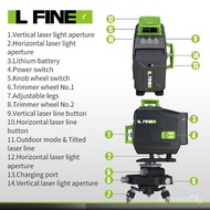 level Level Instrument Wholesale Line Laser Laser Level Meter4D16Line Level Instrument3D12Green Ligh