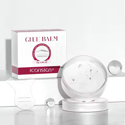 ICONSIGN Lash Glue Balm for Lash Lifting Fast Fixing Gel Shape Eyelash Brow Waterproof Quick Drying 