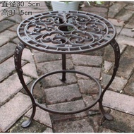 Large Outdoor Plant Stand Cast Iron Plant Stand for Outdoor Garden Metal Iron Cast Vase Stand Iron