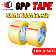 48MM x 100M OPP Packaging Tape Opp Tape 48mm Opp Tape Salotape Transparent Tape