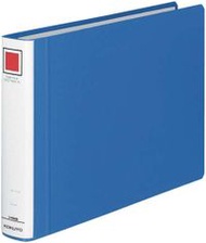 Kokuyo Twin File, A4 Landscape (A4-E), Blue, 3 cm