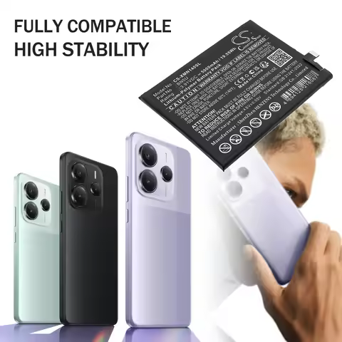 Cameron Sino 3.91V 5000mAh Mobile, SmartPhone Battery BN5U for Xiaomi Redmi Note 14 5G, POCO M7 Pro 