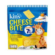 Kin's Nature Cheese Bite ขนมชีสอบกรอบ ขนมสำหรับเด็ก ชีสไบท์ 25 กรัม