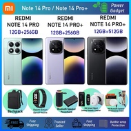 Redmi Note 14 Pro+ 12GB+512GB/256GB | Note 14 Pro | Note 14 4G& 5G | Original Xiaomi Malaysia