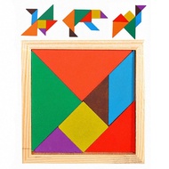 A29⭐[Next-day delivery]Wooden Tangram Puzzle | Children's Mental Development Toy | Goodie Bag Gift &