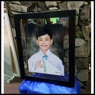 Acrylic Glass to Glass Photo Frame 8x10 8x12