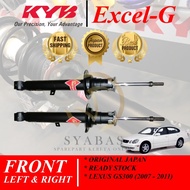 LEXUS GS300 (2007 - 2011) GAS ORIGINAL JAPAN KYB ABSORBER (EXCEL G) FRONT / REAR / SET