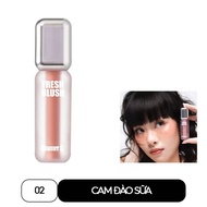 Má Hồng Kem Căng Bóng Glamrr Q Glow Lasting Fresh Blush 3.8g