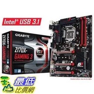 [美國直購] Gigabyte 主機板  LGA1151 Intel Z170 ATX DDR4 Motherboards GA-Z170X-Gaming 3