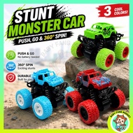 4 Wheels Monster Truck Stunt Car Children 4WD Truck Toys Car Plastic Off-road Play Vehicle Mountain 