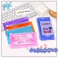 A7/A6/A5 6 Ring zipper ziplocker fullcolor binder/Binder Zipper - Qiqi Treasure